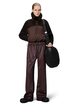 RAINS | Jacke TRIKALA VISION FLEECE | dunkelrot